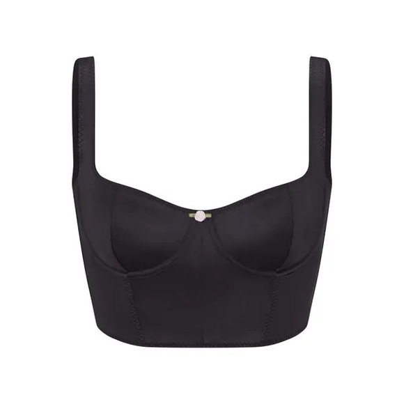 SKIMS Medium Satin Corset Top Only New - Picture 2 of 7